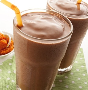 BATIDO DE CHOCOLATE CREMOSO