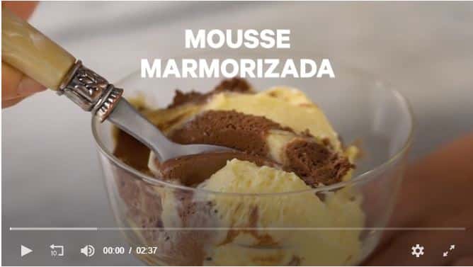 Mousse Marmorizada