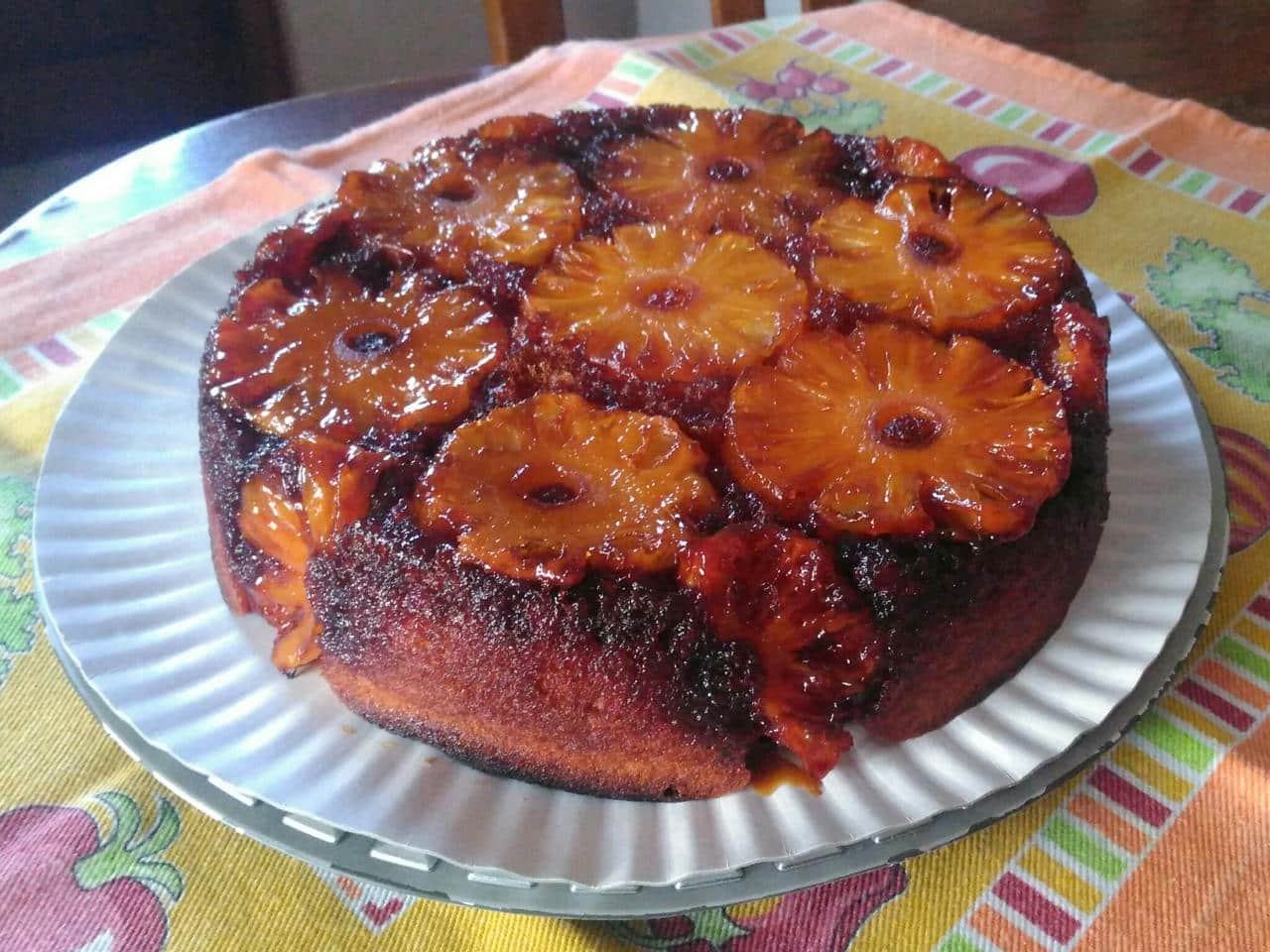 Bolo de Ananás e Chocolate