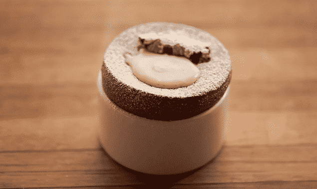 Soufflé de Chocolate