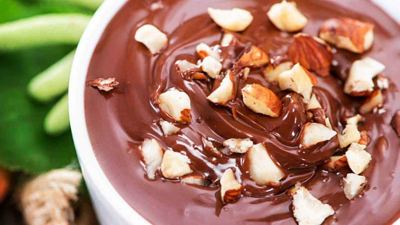 Mousse de Chocolate com Avelã