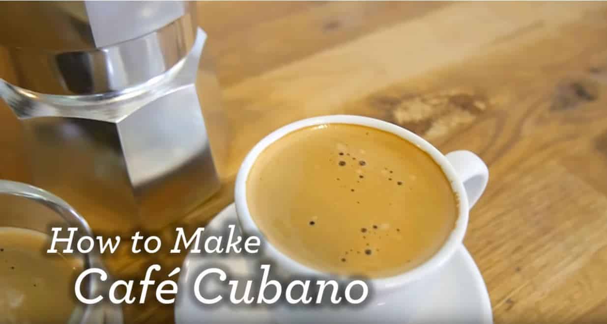 Aprenda a fazer um café Cubano