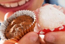 Bombons de Chocolate Côco