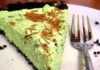 Cheesecake de Menta e Chocolate