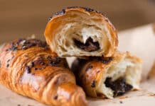 Croissant com chocolate Fazer croissants em casa é tudo menos complicado.
